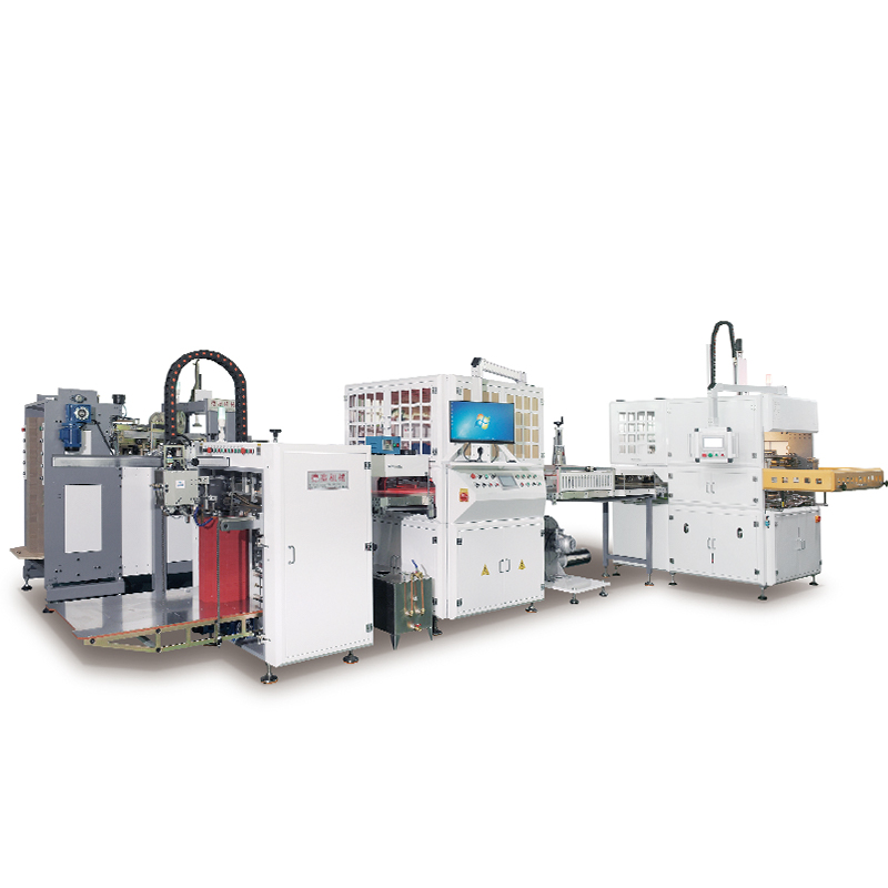 Máquina de fabricación automática de cajas multifunción DG-567B